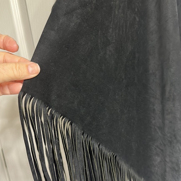 INC Fringe Vest - Picture 5 of 7